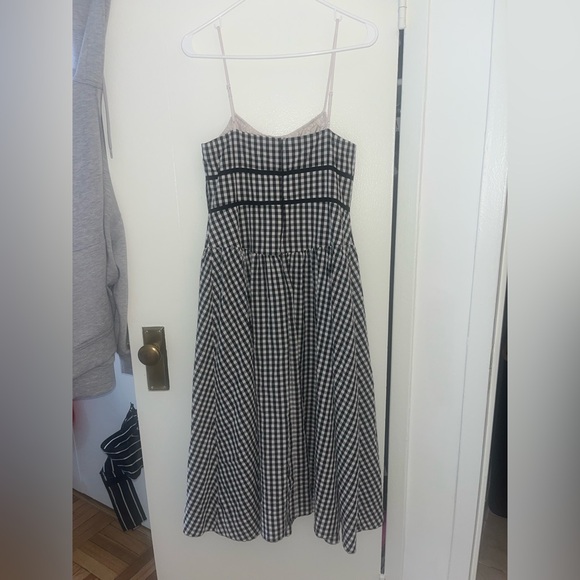 For Love and Lemons Georgia Gingham Midi Dress - Picture 4 of 6